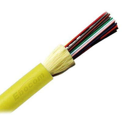 GJFJH εσωτερικό καλώδιο οπτικών ινών Tight Buffer 2 4 12 24 Core SM MM OM1 OM2 Για δικτύωση