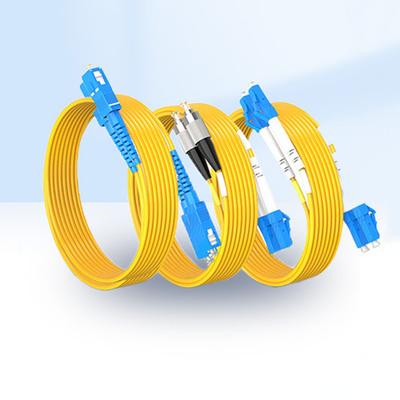 Δαχτυλίδι οπτικών ινών LC SC FC ST Duplex SM G.652D G.657A1 2,0mm 3,0mm με PVC Jacket LSZH