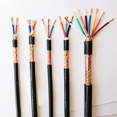 RVVP 0.3mm2 ~ 2.5mm2 Διπλό Ασπίδα Φλεξ καλώδιο 2 ~ 6 πυρήνες Καλώδια σήματος ασφαλείας