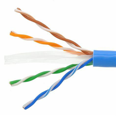 Υψηλής ταχύτητας Cat6 Cat6a UTP Lan Cable Twisted Pair 500MZ Copper SSTPP BC CCA 1000ft
