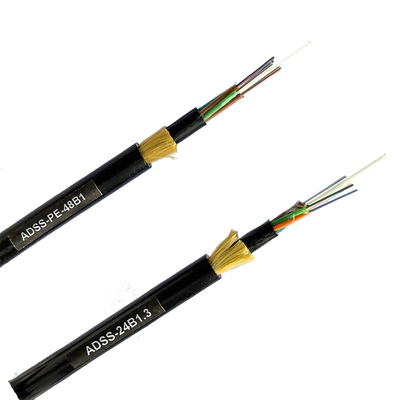 PE Single Jacket ADSS Cable 48 Core 96 Core G652D για δικτύωση