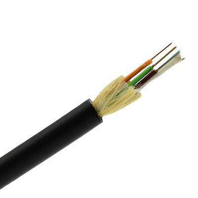 Εναέριο Αυτοφερόμενο Καλώδιο ADSS 24 Ινών Single Mode για Άνοιγμα 100m Με Περίβλημα PE