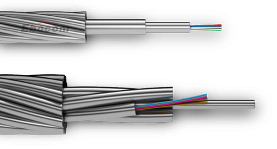 OPGW 72B1-150 Καλώδιο Εναέριου Γείωσης 72 96 144Core Για Πύργο 220KV 110KV Επικοινωνία