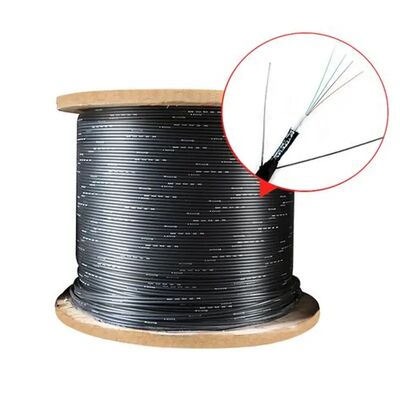 GYXTW 8 Core G652D εξωτερικό καλώδιο οπτικών ινών με κεντρικό χαλαρό σωλήνα