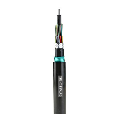 48/96/144 Core GYTA53 Θωρακισμένο Καλώδιο Οπτικών Ινών Υψηλής Αντοχής για Υπόγειους Αγωγούς & Ταφή