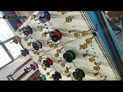 12 πυρήνες MPO καλώδιο OM3 LSZH Αραμίδιο νήμα Kevlar νήμα 3.0mm για MPO Patch Cord